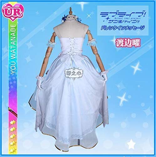 【ウエディング編覚醒後】Aqours 渡辺曜 コスプレ ラブライブサンシャイン Amazon.co.jp: ラブライブ!サンシャイン ウェディング編 渡辺曜 覚醒後